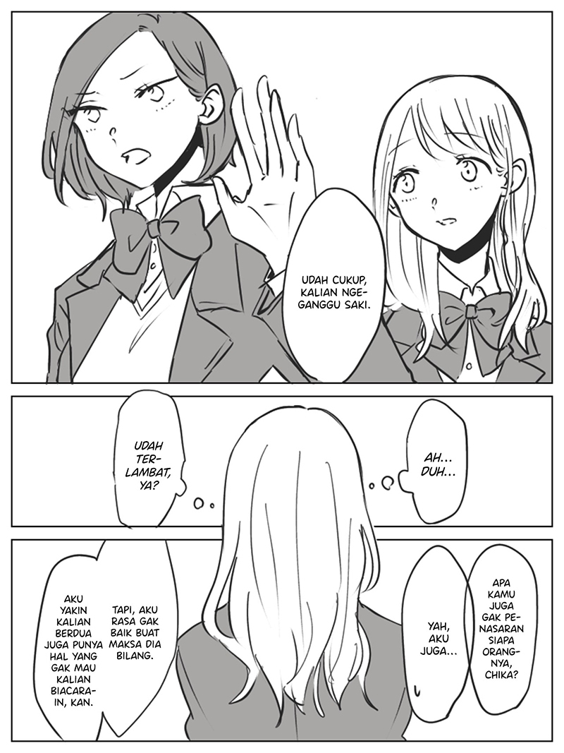 Saki to Chika Chapter 7 End